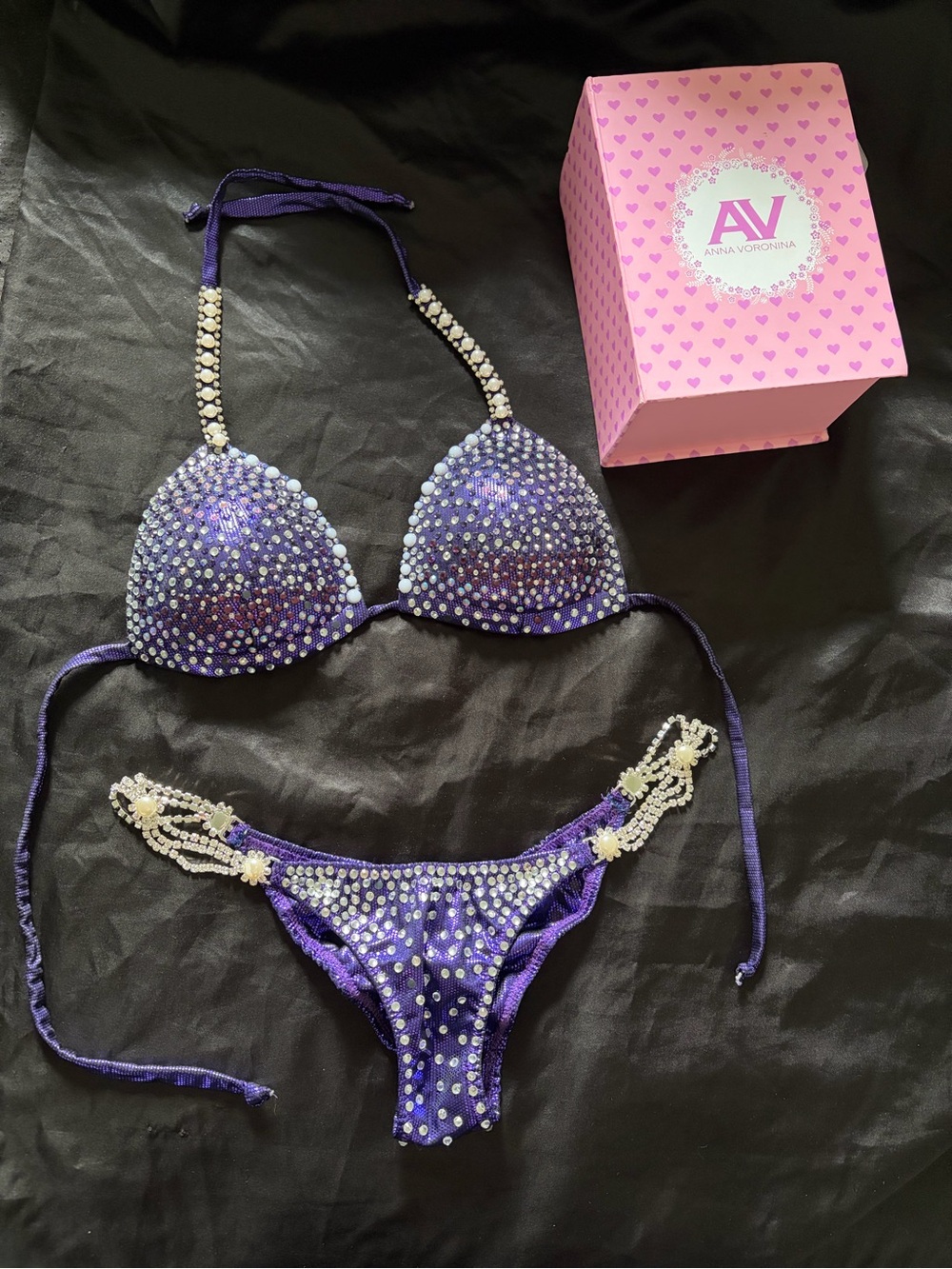 Purple Competition Bikini - Picture 2 of 3